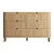 Juliette Modern 6-Drawer Oak Dresser 3D model small image 5