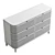 Juliette Modern 6-Drawer Oak Dresser 3D model small image 3
