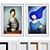 Modern Portrait Frame Set - 2 Frames 3D model small image 1