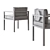 Modern Dining Chairs Set 3D model small image 5