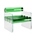 Modern Glass Armchair by Mojow 3D model small image 2