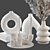 Pampas Zara Home Decor Set 3D model small image 7