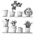 Modern Indoor Plant Collection Nim07 3D model small image 3