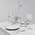 Elegant Table Setting Ensemble 3D model small image 2