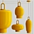 Elegant Liebe Pendant Lamp 3D model small image 3