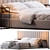 Modena Bedframe, Sleek Design 3D model small image 5