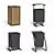 Simple Outdoor Trash Bins 8 3D model small image 3