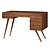Hackney Writing Desk 3D model small image 1