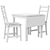 Nordviken Dining Set Black Modern 3D model small image 5