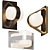 Contemporary Orbit LED Wall Sconce 3D model small image 1