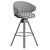 Sleek Belle ST-4WL Stools Set 3D model small image 3