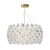 Prisma 821 S64 Glass Chandelier 3D model small image 1