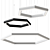 Geometric Pendant Lamp Fixture 3D model small image 1