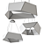Sattler Pendant Lamp Angolo Kit 3D model small image 2