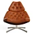 Swivel Armchair F587-F588 Comfort 3D model small image 5
