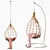 Rattan Hanging Chair Model Sync 3D model small image 1