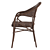 Rattan Patio Cafe Garden Chair 3D model small image 4