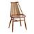 Rustic Acacia Dining Chair 3D model small image 1