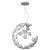 Illuminating Moonlight LED Chandelier 3D model small image 4