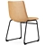 Modern Polygonal Centiar Dining Chair 3D model small image 2