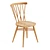 Ercol Shalstone Oak Dining Chair 3D model small image 1