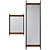 Ravello Wall Mirror by Kare Design 3D model small image 2