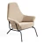 Hai Lounge Chair: Modern Elegance 3D model small image 1