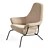Hai Lounge Chair: Modern Elegance 3D model small image 4