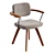 Scandi-inspired Soren Office Chair 3D model small image 1