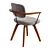 Scandi-inspired Soren Office Chair 3D model small image 2