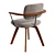Scandi-inspired Soren Office Chair 3D model small image 3