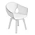 Elegant Laura Chair 3D model small image 6