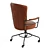 Stylish Industrial Office Chair 3D model small image 2