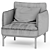 Stylish Penn Chair for Home 3D model small image 4