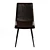 Carbon Faux Leather Dining Chairs 3D model small image 5
