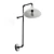 Minimalist Metal Wall Sconce Light 3D model small image 2