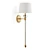 Elegant Crystal Accent Wall Sconce 3D model small image 1