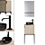 Grate Prime Bathroom Furniture Set 3D model small image 10