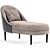 Stylish Bella Chaise Lounge 3D model small image 2