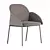 Stylish Enzo Armchair - Modern Comfort 3D model small image 2