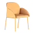 Stylish Enzo Armchair - Modern Comfort 3D model small image 3