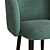 Metallic Half-Round Chair | Stolburg Collection 3D model small image 3