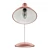 Blush Pink Brass Desk Lamp 3D model small image 2