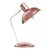 Blush Pink Brass Desk Lamp 3D model small image 3