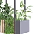 Modern Indoor Plant Set 278 3D model small image 4