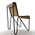 Versatile Modern Beugel Chair 3D model small image 2