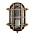 Solid Brass Weatherproof Oval Light 3D model small image 2