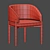 Modern Easy Chair 3D Model 3D model small image 3