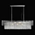 Crystal Lux Fashion Ceiling Light 3D model small image 2