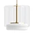 Stylish Enkel LED Pendant 3D model small image 1